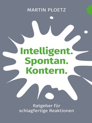 cover image of Intelligent. Spontan. Kontern.